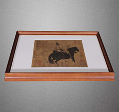 盐田书画装裱配框服务案例